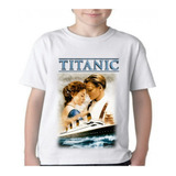 Camiseta Camisa Titanic Infantil