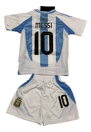 Jersey Conjunto Messi Argentina Local 2024