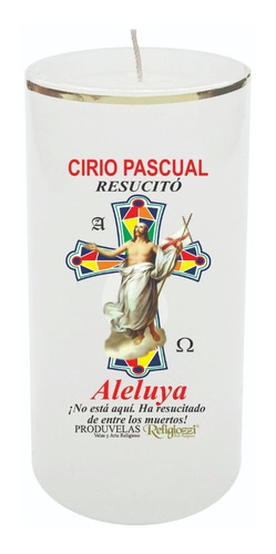 Velon Cirio Pascual #5 X12unid 13cm   Religiozzi