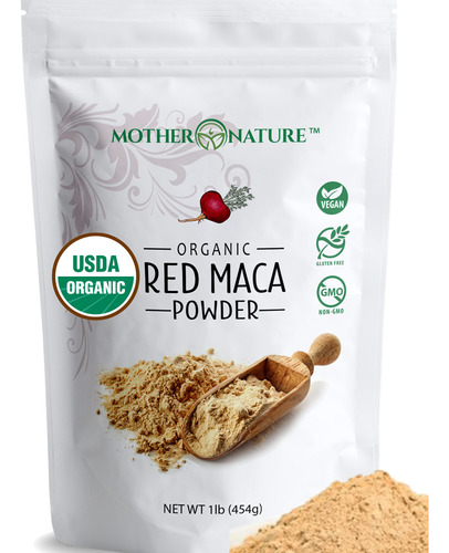 Polvo De Maca Roja Orgnica  Raz De Maca Cultivada Peruana, G