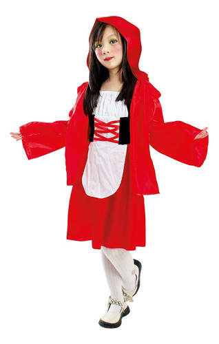 Disfraz Caperucita Roja De Cuentos Infantiles Día Del Libro