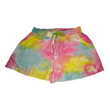 Short Feminino Tei Dey Tendencia Praia Verao