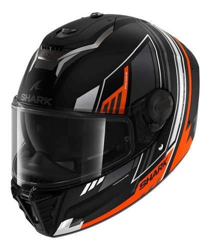 Casco Shark Spartan Rs Byrhon Negro/ Naranja Para Moto