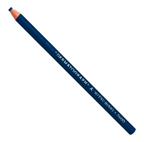 Lápis Dermatográfico Mitsubishi 7600 Azul 1 Un