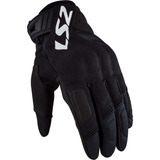 Guantes Moto Cortos Ls2 Corto Silva Color Negro Talle Xxl