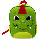 Mochila Animales Espalda Jardín Phi Phi Toys Color Dragón Verde