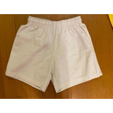 Short Blanco Colegial Rugby