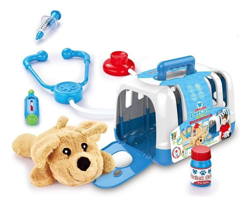 Brinquedo Maleta Médico Veterinário Infantil Baby Style