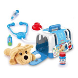 Brinquedo Maleta Médico Veterinário Infantil Baby Style