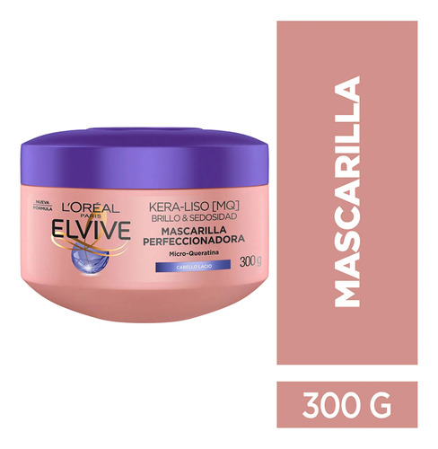 Crema Tratamiento Elvive Kera-liso Movimiento X 300g