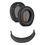 Kit Almofada + Headband Compatível Com Fone Jbl Quantum 400