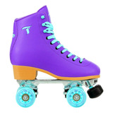 Patins Quad Traxart Foxxy Roxo - 58mm X 32mm Abec-5