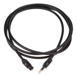 2x3ft 3.5mm Digital Od 4.0 Cable De Audio Óptico Toslink