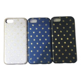 Funda Rígida Con Estrellas Para iPhone 7 8 Se 2020