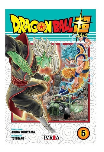 Manga Dragon Ball Super - Tomo 5 - Ivrea Argentina