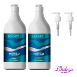 Lowell Extrato De Mirtilo Shampoo,cond.1l + Válvulas