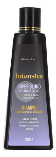 Shampoo Desamarelador Cabelos Loiros/ Grisalhos Abelharainha