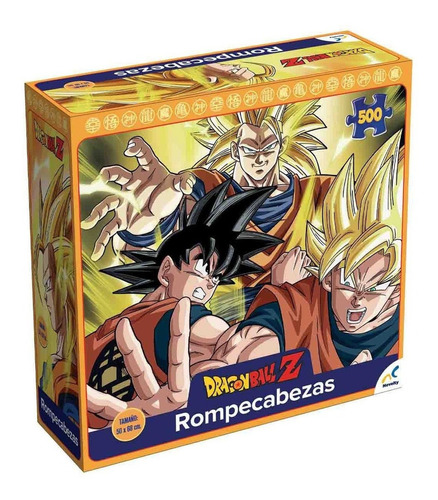 Rompecabezas Novelty Corp Dragon Ball Z Jca-2897 De 500 Piezas