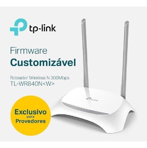 Roteador Tp-link Wireless Tl-wr840nw N300 300mbps