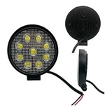 Juego Faro 9 Led Leds Auxiliar Auto Camioneta Camion 12/24 V