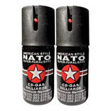 Kit 2 Frasco Para Defesa Pessoal 40ml Nato Black Jato Forte