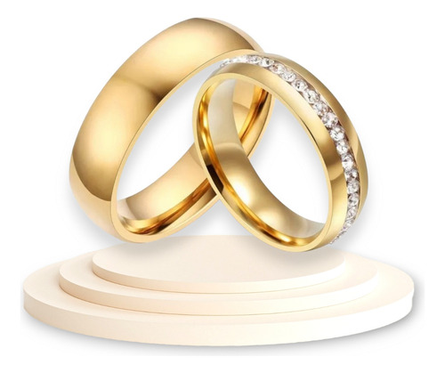 2 Anillos Churumbelas De Promesa Para Novios Y Parejas