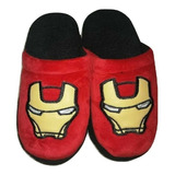 Pantuflas Bordadas De Iron Man