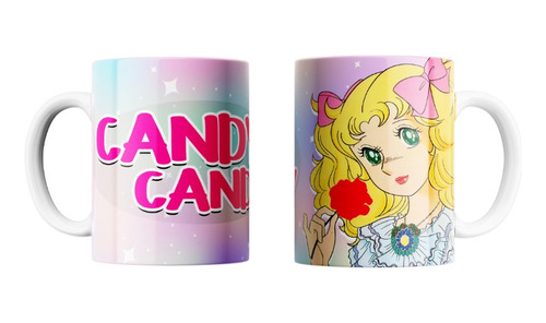 Taza De Café 11oz Candy Candy Anime Vintage Varios Diseños