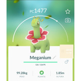 Meganium, Pokémon Go, Ataque Legacy Planta Feroz