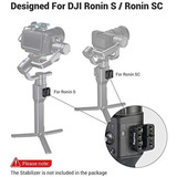 Placa De Montaje Para Montura De Monitor Dji Ronin Gimbal 