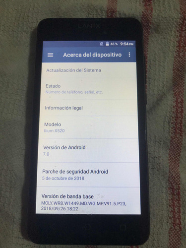 Celular Lanix X520 Para Reparar O Refacciones.
