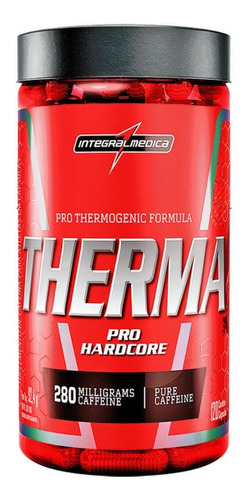 Termogênico Therma Prohardcore 120cp Integralmédica Original