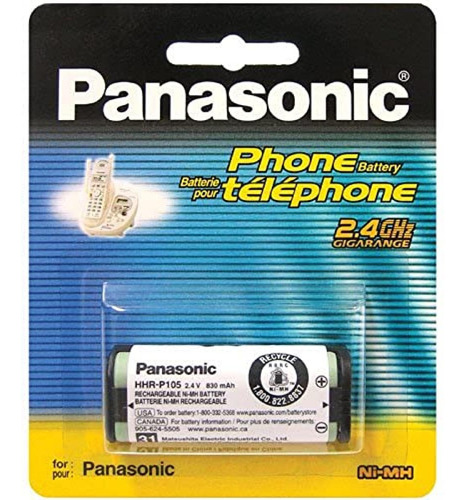 Bateria Original Panasonic Hhr P105 P/ Telefono Inalambrico