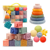 Montessori Juguetes Para Bebés, Bloques De Construcción Apil