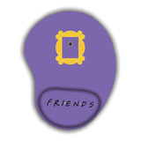 Mouse Pad Friends Com Apoio - Ergonomico