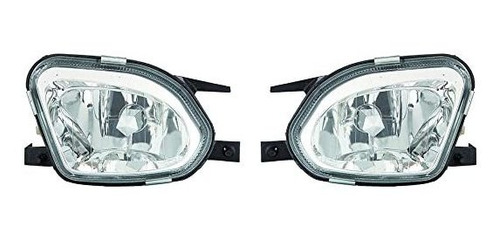 For Mercedes Benz Sprinter 10-13 Foglight Assembly Pair Driv