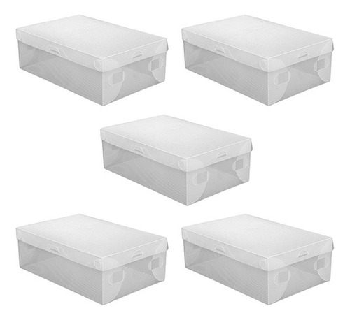 Pack De 5 Cajas Organizadoras De Botas