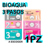 Bioaqua 3 Pasos Rosa Remueve Puntos Negros Tiras Nasales F