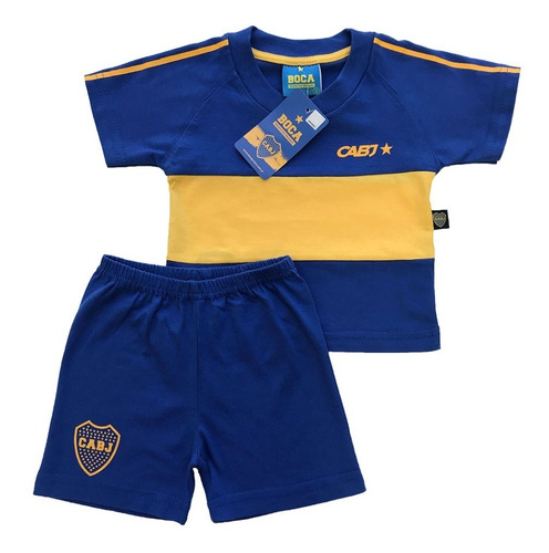 Conjunto De Bebe Boca Juniors Retro Producto Oficial 