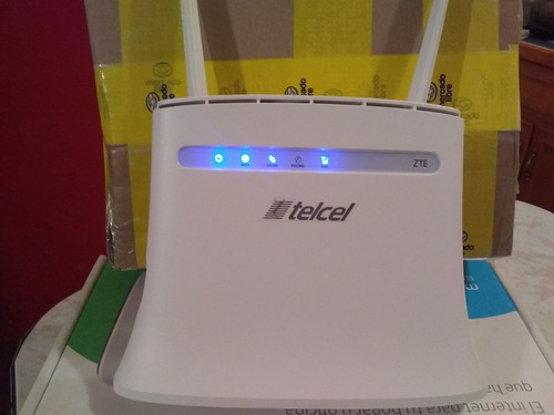 Módem Liberado Zte Mf283u Nativo Telcel Con 2 Antenas 4g