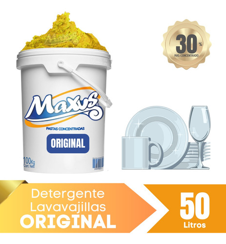 Pasta 50 Lts Detergente  Calidad Original 