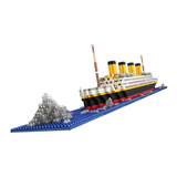 Juego De Construcción De Minibloques Titanic De Juguete Para