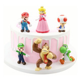 Super Mario Bros Figuras Juguetes Coleccionables 6 Piezas