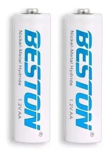 Baterias Beston 2700 Mah Aa Recargable X2 1.2v Original