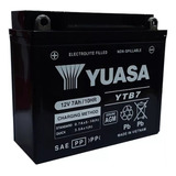 Bateria Yuasa Ytb7 Gel Honda Nx 150 Yamaha Xt 225 Yb7bb Izq