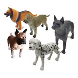 Figuras Animales Perros Juguetes Niños Coleccion Jugueteria