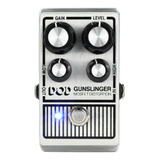 Pedal De Efeito Dod Digitech Gunslinger Mosfet Distortion Cor Prateado