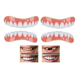 Paquete 2 Dientes Falsos Profesionales Silicona Bright