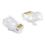 Conector Macho Rj45 Cat6e  / 10 Unidades