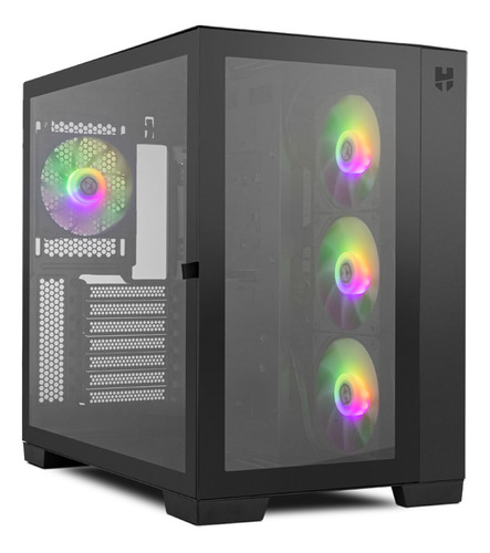 Gabinete Gamer Nox Hummer Astra Mid-tower Black